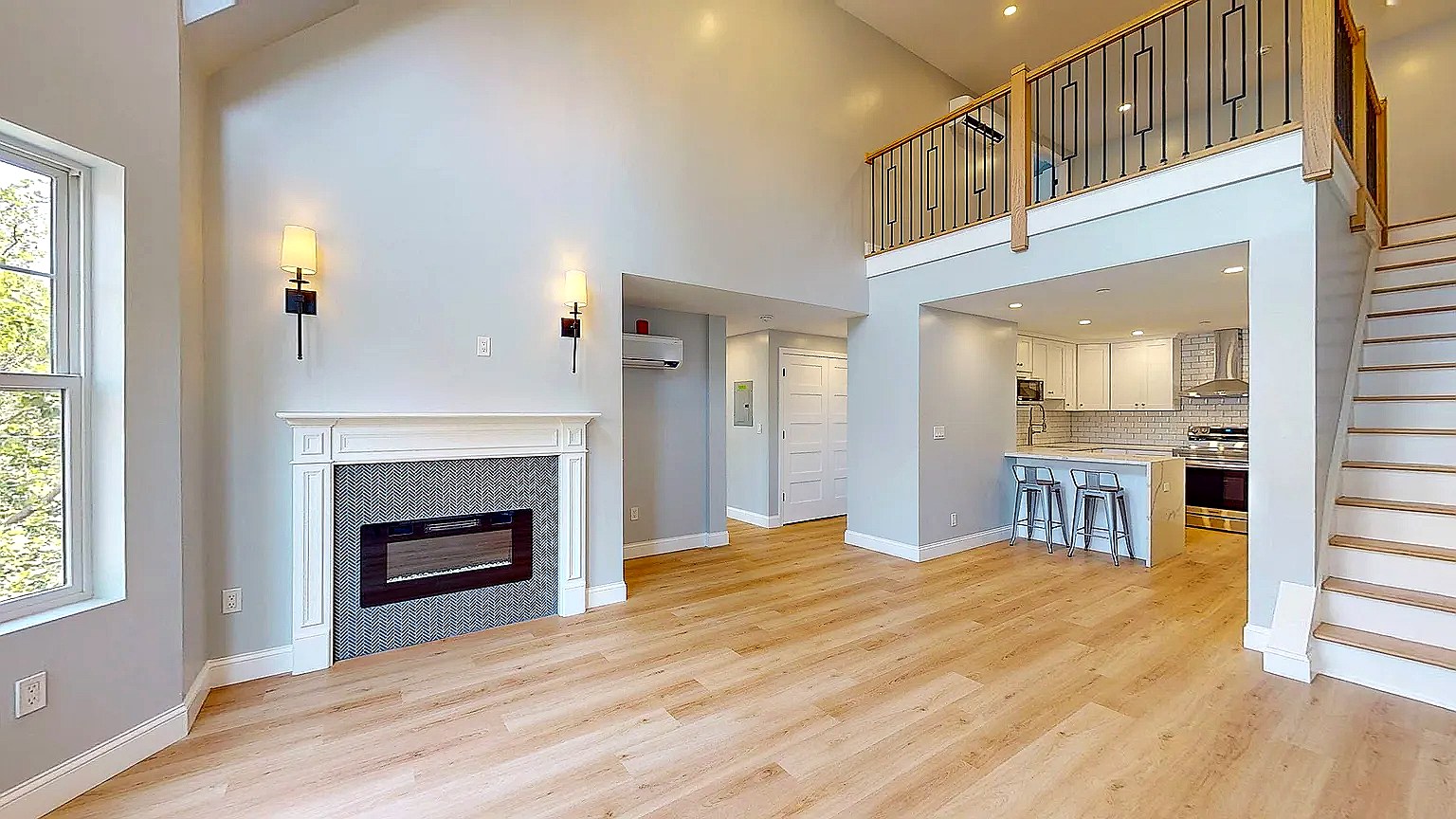 The Vanguard — living room interior