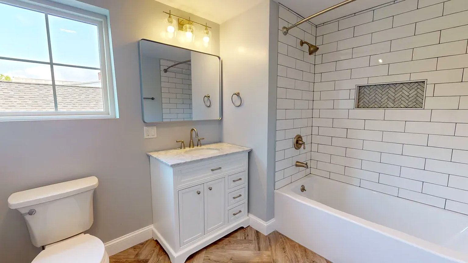 The Vanguard — renovated bathroom